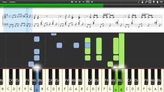 Shocking Blue  Venus  Piano tutorial and cover Sheets  MIDI [upl. by Bibbye]