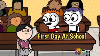 First Day At School  Tween Craft  Tween Cartoon [upl. by Kathye]