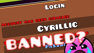 IM BANNED FROM GEOMETRY DASH ROBTOP HELP ME [upl. by Otrebla]