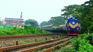 Bangladesh Railways Top15 Intercity Trainsmetre Gauge ampBroad gauge T [upl. by Anaitat]