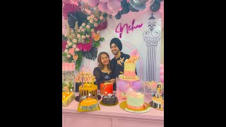 Neha Kakkars first birthday celebration after marriage with hubby Rohan Preet Singh Shorts Neha [upl. by Yelrebma]