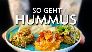 3 Hummus Rezepte die JEDER kennen sollte [upl. by Dahaf47]