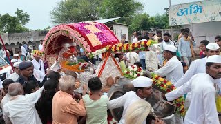 गजानन महाराज पालखी परतवारी शेगाव  gajana maharaj palkhi pandharpur to shegaon [upl. by Aborn]