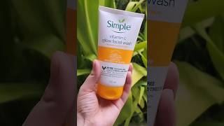 Simple Vitamin C Glow Face Wash Review and demo alamodebyheraaqeel nykaa simpleskincare [upl. by Frankel]