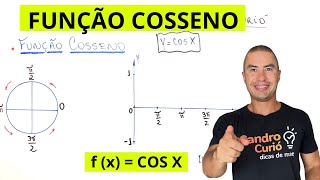 FUNÇÃO COSSENO  RÁPIDO E FÁCIL [upl. by Riffle]