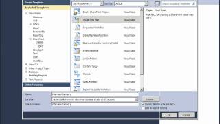 SharePoint Creating SharePoint 2010 Visual Web Parts in Visual Studio 2010 [upl. by Grady575]