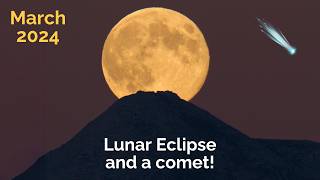 Dont Miss These Astronomy Events in March 2024  Lunar Eclipse  Meteor Shower  Devil Comet [upl. by Lattie]