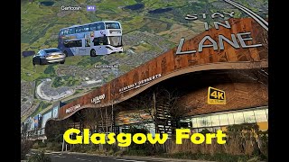 Driving through GLASGOW Easterhouse  FORT SHOPPING  Gartcosh  Glenboig  Coatbridge January 2024 [upl. by Sharon244]