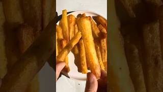 The Secret to Crispy French Fries in 15 seconds 🍟 Shorts foodshorts viralrecipes [upl. by Cates]