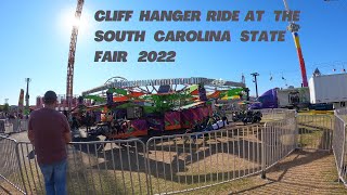 Cliff Hanger Ride at the South Carolina State Fair 2022 [upl. by Paehpos]