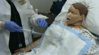 Nasogastric tube insertion irrigation removal [upl. by New515]