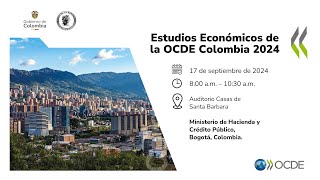 Estudios Económicos de la OCDE Colombia 2024 [upl. by Ahtera861]