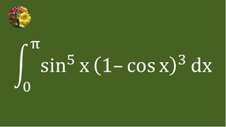 Evaluating the definite integral using properties of definite integrals and Wallis reduction formula [upl. by Armat]