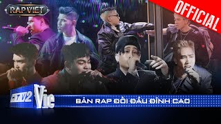 TOP LYRICAL RAPPERS đối đầu đỉnh cao qua các mùa Rap Việt khiến ai cũng sởn da gà  Rap Việt 2024 [upl. by Alric]