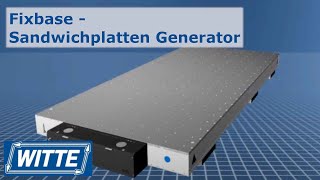 Fixbase  Sandwichplatten Generator Animation [upl. by Hnid171]