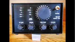 TEN TEC MODEL1253 9 BAND RECEIVER KIT [upl. by Yarg]