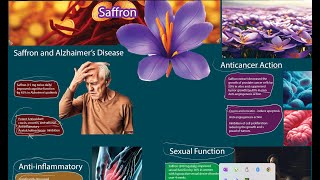 Saffron Effects Evidences against Caner Alzheimer and Depression [upl. by Rebecka]