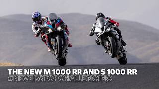 The new BMW M 1000 RR and BMW S 1000 RR  NeverStopChallenging [upl. by Enelrac]