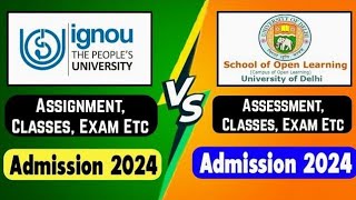 quotDistance Learning better IGNOU vs SOL DUquot [upl. by Sol]