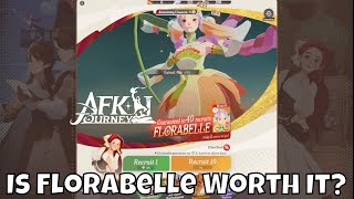 AFK Journey  Is Florabelle Worth ItGameplayWhere I Use Her [upl. by Casilda]