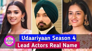 Udaariyaan Serial New Lead Actors Real Name  Udaariyaan Sarab Real Name  Udaariyaan Mehar Name [upl. by Stubbs135]