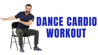 Dance Cardio Workout for Seniors  Fun ChairBased Moves with Music [upl. by Helgeson58]