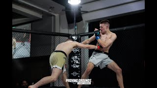 PGFL5  Xavier Beeck vs Luke Melrose  MMA Fight Video [upl. by Ellesor]