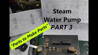 Southworth Steam Driven Water Pump Part 3 valve chest parts quotmr factotumquot [upl. by Lareine590]