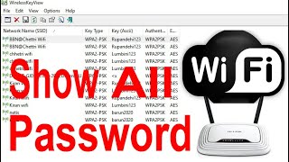 Show All WiFi Password With in Minutes [upl. by Yesnikcm499]