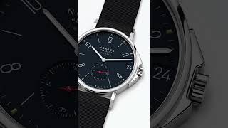 Nomos Glashutte Ahoi neomatik 38 date Atlantic [upl. by Zertnom528]