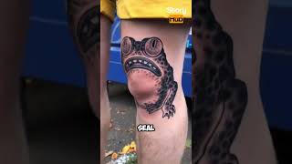 What’s Inside That Plastic Wrap on Tattoos Meet Saniderm shorts TattooCare Viral [upl. by Chane118]