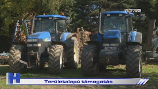 Területalapú támogatás – ZTV Híradó 20241105 [upl. by Ytte330]