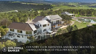 Tour Fellows Ranch Where Country Club Amenities and Rocky Mountain Views Converge [upl. by Oringa56]