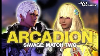 【FFXIV x PLD】Arcadion Savage Match Two CLEAR  Honey B Lovely [upl. by Annaeg]