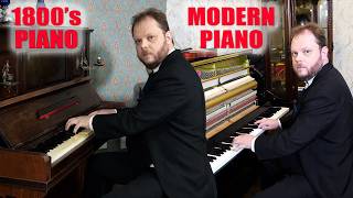 Can You Hear the Difference Between a 1800s Piano and a Modern piano [upl. by Houghton]