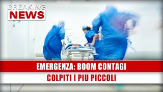 Emergenza Boom Contagi Colpiti I Più Piccoli [upl. by Redmund]