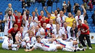 Palace and Brighton fans come together for the REMF charity [upl. by Haididej46]