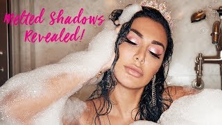 REVEALED The New Huda Beauty Melted Shadows ظلال ملتد الجديدة من هدى بيوتي [upl. by Tsyhtema]