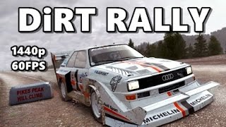 Dirt Rally  Pikes Peak Gravel  ULTRA Settings 1440p  GTX 1070 [upl. by Lakym]