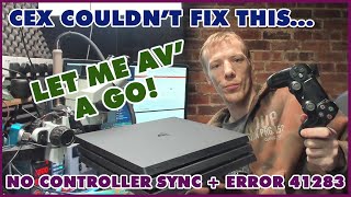 CEX Couldnt Fix This PS4 Pro With Error SU412838 amp No Controller Sync Can I Do Any Better [upl. by Ballman]