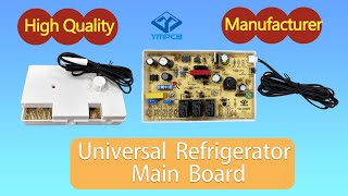 How To Install Non Inverter Refrigerator Universal PCB Board ympcb universal InverterRefrigerator [upl. by Annatnom868]