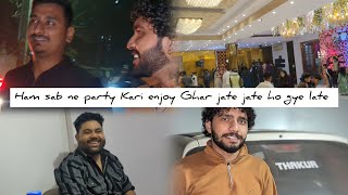 bachelor party Kari enjoy 🥳❤️ vlog sacchurajputvlog [upl. by Ydollem]