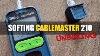 Softing CableMaster 210 4Pair CAT6 Tester Unboxing [upl. by Nela]