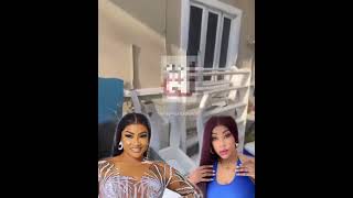 Angela Okorie went back to allégédly d€tro¥ the house she was £vcted over unpaid rent [upl. by Ecirahc254]