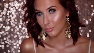 Highlighted amp Bronzed  Minimal Makeup Tutorial [upl. by Yanat]