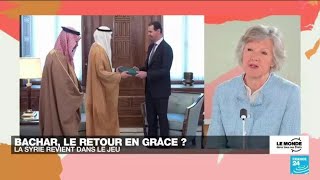 Bachar alAssad le retour en grâce  La Syrie revient dans le jeu • FRANCE 24 [upl. by Ahsekam]