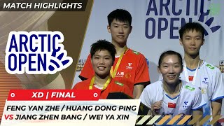 Finals Feng Yan ZheHuang Dong Ping vs Jiang Zhen BangWei Ya Xin  Arctic Open 2024 [upl. by Adeehsar]