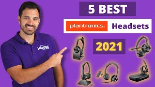 5 Best Plantronics Headsets of 2021  LIVE DEMO amp MIC TEST [upl. by Nnylasor]