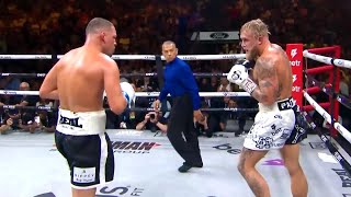 Nate Diaz USA vs Jake Paul USA  Boxing Fight Highlights  HD [upl. by Booker]