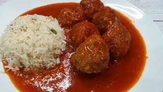 Albóndigas En Salsa De Chiles Chipotle [upl. by Akehsal57]